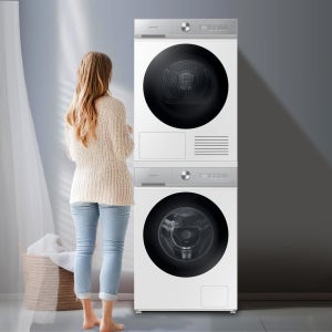 삼성 비스포크 그랑데 AI 슬림 드럼 세탁기+건조기 세트 WW13BB844DGH