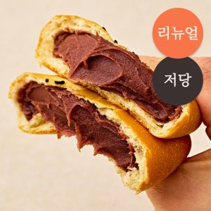 [리뉴얼] 정미소 저당 쌀 단팥빵 100g, 16개