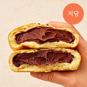 [리뉴얼] 정미소 저당 쌀 단팥빵 100g, 16개