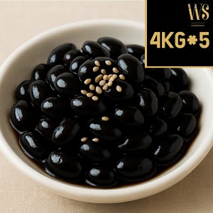 [옛한옥] 콩조림 4kg x 5팩 [ 가정용 업소용 대용량 콩자반 콩절임 콩반찬 반찬류 ]