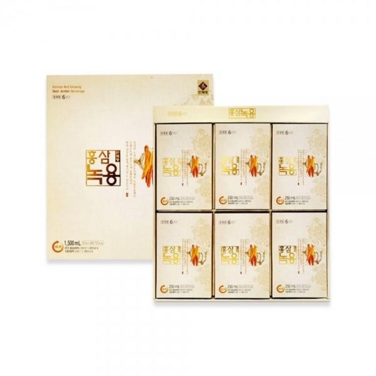 <b>천제명 홍삼녹용</b> 30포 선물세트 6년근홍삼 설 명절 구정 부모님 거래처 선물