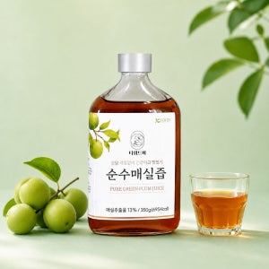매실청 순수매실즙 저당 티위드미 350g, 1개