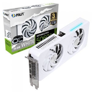 PALIT 지포스 RTX 5060 Ti WHITE OC D7 16GB 이엠텍 / M