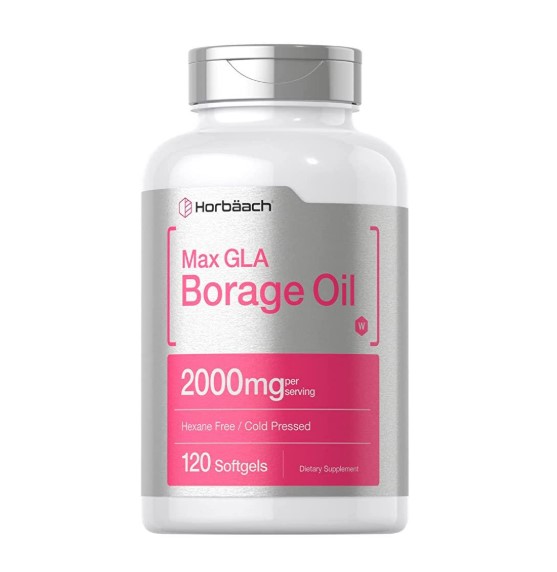 호바흐 보라지유 보라지오일 120캡슐 4개월분 <b>감마리놀렌산</b> 리놀레산 Borage