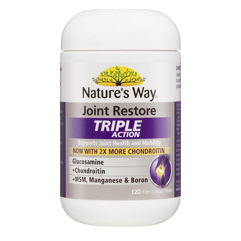 <b>Nature’s Way</b> <b>네이처스웨이</b> 조인트 리스토어 트리플 액션 120타블렛 2개