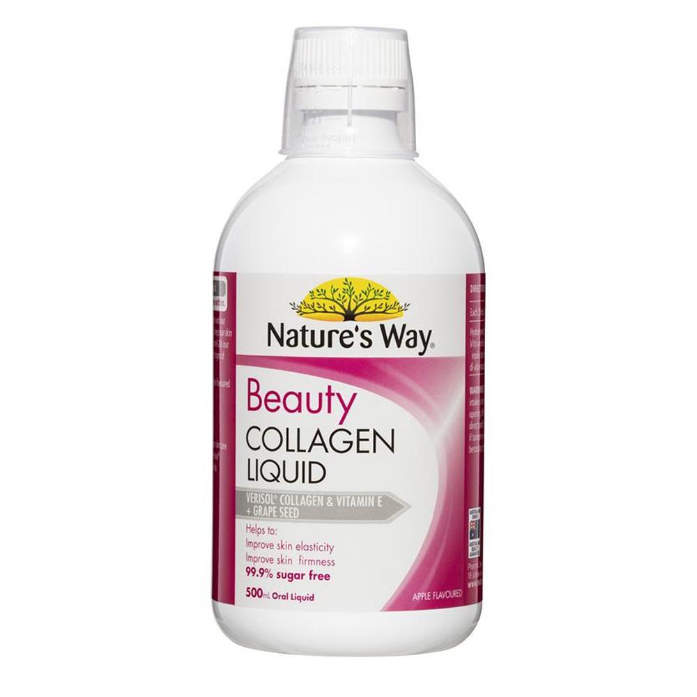 Nature’s Way 네이처스웨이 <b>뷰티 콜라겐 리퀴드</b> 500ml 4팩