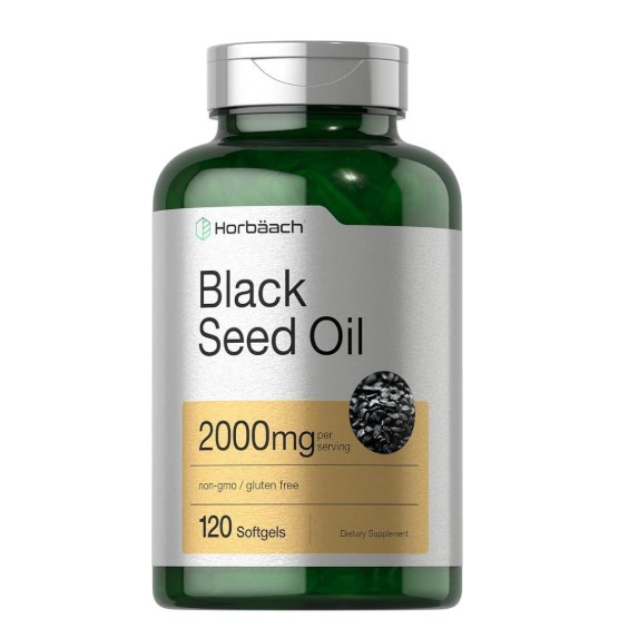 호바흐 블랙씨드오일 블랙커민시드 120캡슐 2개월분 <b>티모퀴논</b> BLACKSEEDOIL