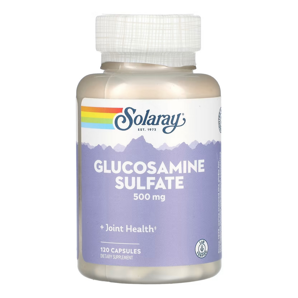 솔라레이 <b>글루코사민 설페이트 500mg</b> 120캡슐즈