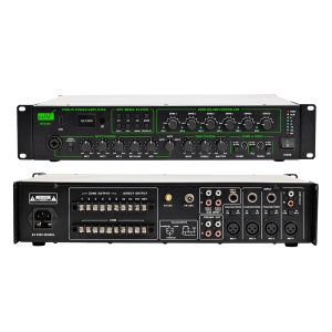 웨이브 WPA-480 PA앰프 블루투스 6구역 방송용 앰프 480W