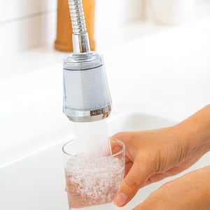 코브라형 수전필터 녹물제거 잔류염소 세면대 싱크대 정수