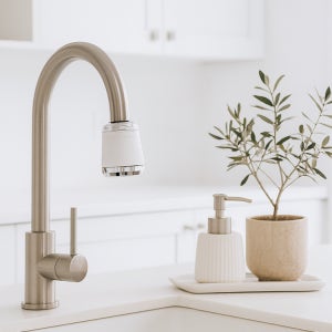 거위목형 수전필터 녹물제거 잔류염소 세면대 싱크대 정수