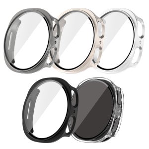 캘릭스 갤럭시워치8 호환 풀커버 강화유리 케이스