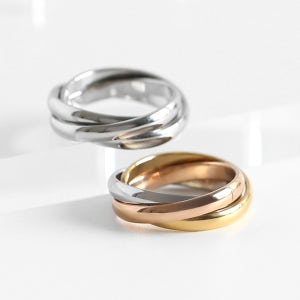 3링 트리니티 써지컬스틸 반지