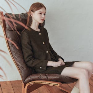 [제로스트릿] 테디 트위드 자켓 TEDDY TWEED JACKET / BROWN