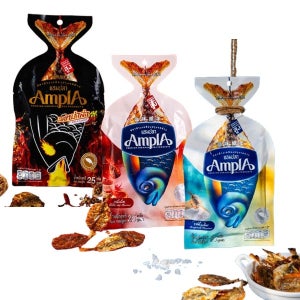 앰플라 전갱이포 어포 25g 각4개씩 총12개(오리지날+칠리맛+마라맛(품절)+후추맛)