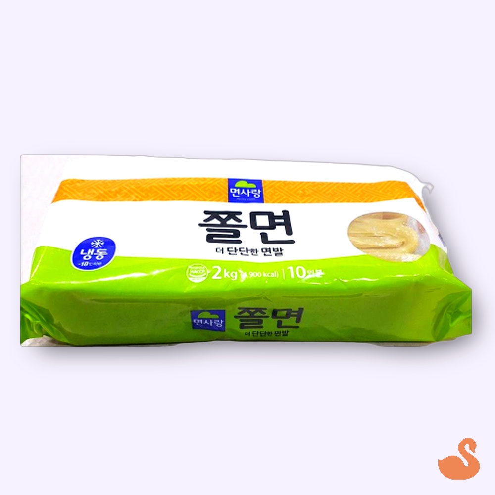BRS 면사랑 쫄면사리 200gx10 6개 냉동식품