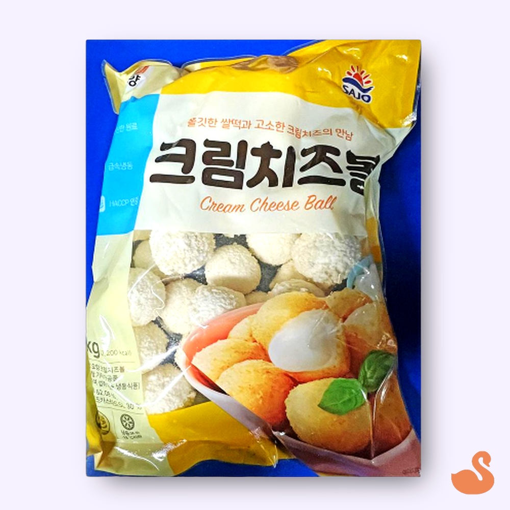 BRS 크림치즈볼 사조 찹쌀떡볼 치즈떡