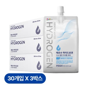 태초수 하이드로겐 수소수 수소 함유 미네랄 워터 온누리약국 350ml, 90개