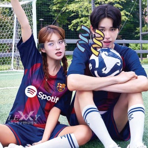 바르셀로나 홈형 755A 축구반티 스페인 풋살 유니폼 축구복 스포츠 체육대회 반티