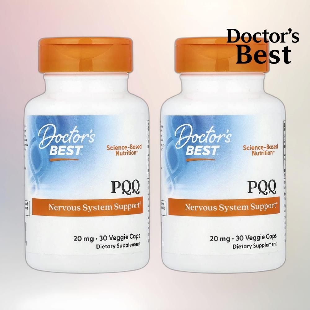 닥터스 베스트 PQQ 피큐큐 <b>BioPQQ 20mg</b> 30베지캡슐 2병
