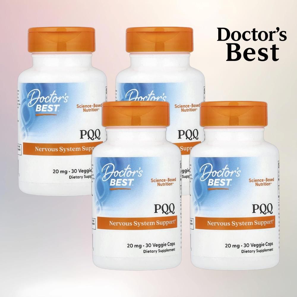 닥터스베스트 PQQ <b>BioPQQ 20mg</b> 30베지캡슐 4병