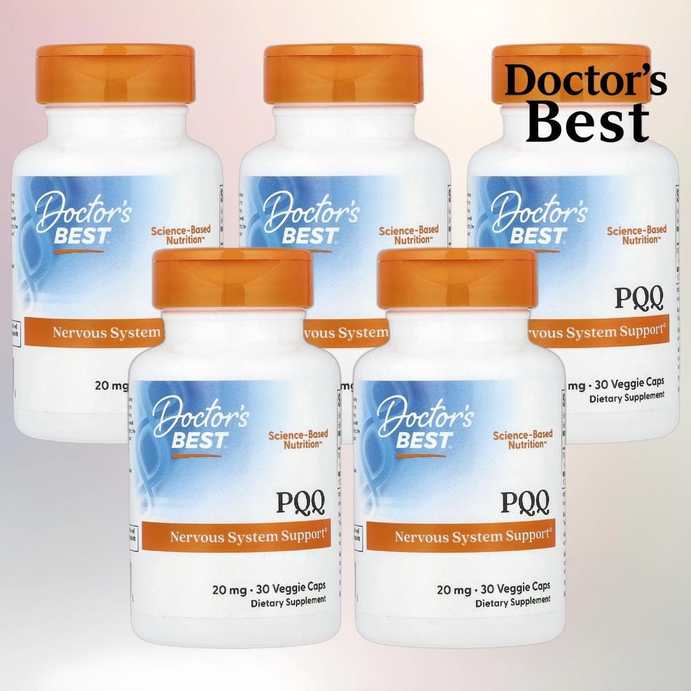 닥터스 베스트 PQQ 피큐큐 <b>BioPQQ 20mg</b> 30베지캡슐 5병