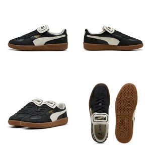 (오늘출발) 푸마 팔레르모 프리미엄 운동화 블랙 웜 화이트 401744-02 퓨마 신발