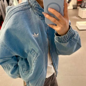 매장판 아디다스 오리지널 우먼 트랙 데님자켓 (2컬러)