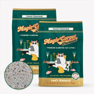 매직카펫 고양이 벤토나이트 모래 프리미엄 7kg x2개