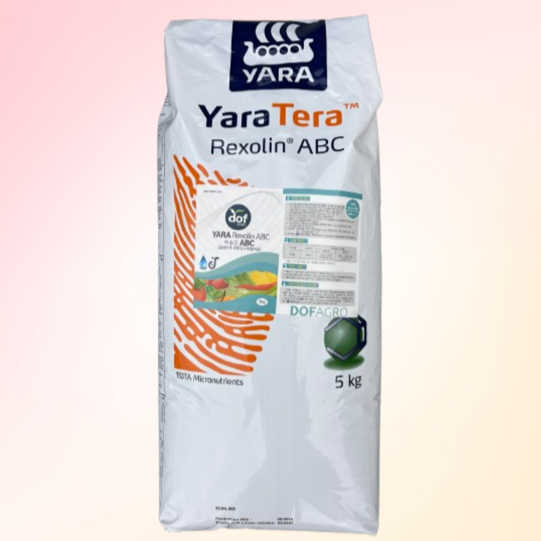 야라 렉솔린 ABC 5kg 미량요소 콤비 철 붕소 아연 구리 <b>몰리브덴</b> 네덜란드 수입