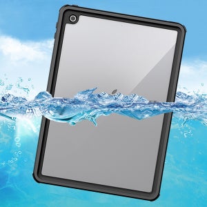 방수 풀커버 심플 투명 하드 태블릿 케이스 stc024FS 블랙, 아이패드 10-11세대 27.7cm(10.9인치)