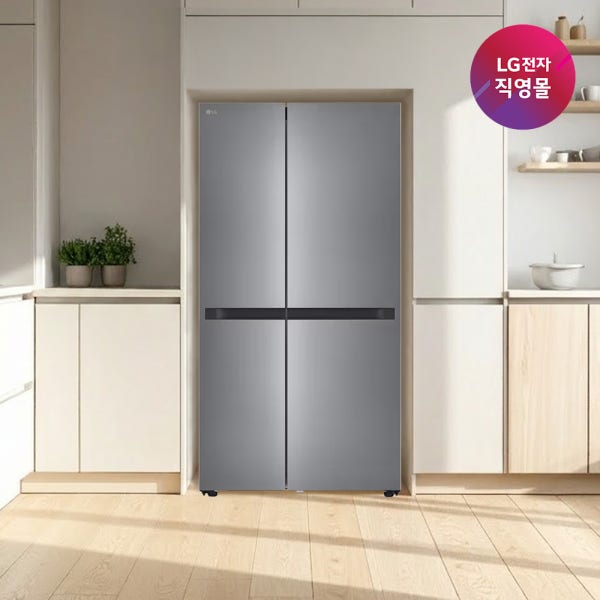 [LG전자 직영] LG 디오스 AI 오브제컬렉션 냉장고 S656P003 (661L)