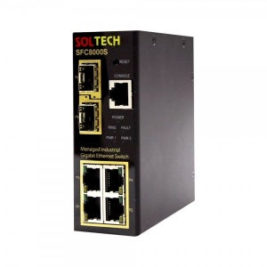 SFC8000S S-Ring 2.5G SFP 2포트 TP 4포트 산업용 스위칭허브