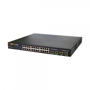 SFC4000HP 스위칭 허브 1000Mbps 24포트+4SFP PoE+