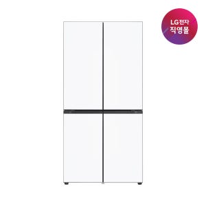[LG전자 직영] LG디오스 오브제컬렉션냉장고 Fit&Max 613L 미스트 에센스 화이트(M626GQQ022S)