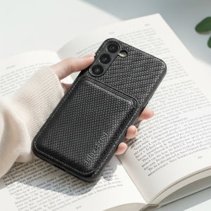 [오늘출발] 리브라 갤럭시 방수 맥세이프 카드 지갑 카드지갑 케이스 블랙, 갤럭시S21 FE