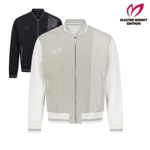 마스터바니에디션 남성 골프 가을 니트 레더 믹스 집업 가디건 411D3SD308