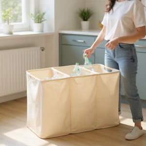 일상드로우 재활용 분리수거함 분리수거통 3단 가정용 분리수거함 재활용 분리수거 가방