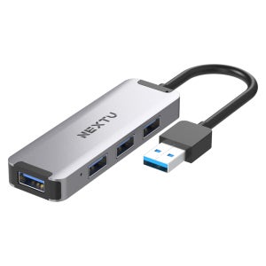 알루미늄 4포트 무전원 USB 3.0 허브 664U3