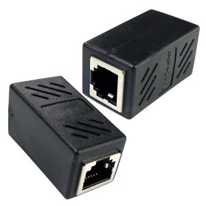 PVC 제질 전화선 연장 연결 커플러 6p 6c 4C 2C 호환가능 RJ11 RJ12 젠더