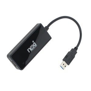 USB3.0 to HDMI컨버터 듀얼모니터연결잭 외부영상 노트북TV 연결 RNX0324