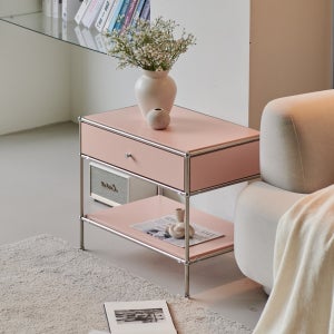 무이 미드센추리 모듈 슬림 미니 틈새 수납장 600