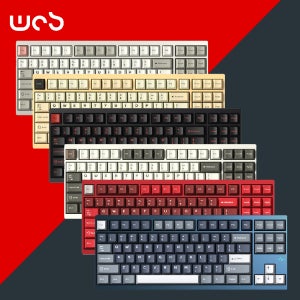 국내정품 WOB 크러쉬80 리부트 상옵 VIA 코코아축 풀 알루미늄 기계식 게이밍 키보드