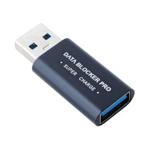 Duniden USB DATA BLOCKER 블랙 주스재킹 해킹 방지