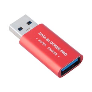 Duniden USB DATA BLOCKER 레드 주스재킹 해킹 방지
