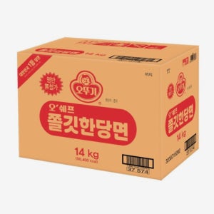오뚜기 오쉐프 쫄깃한당면 14kg 업소용 식당용 대용량