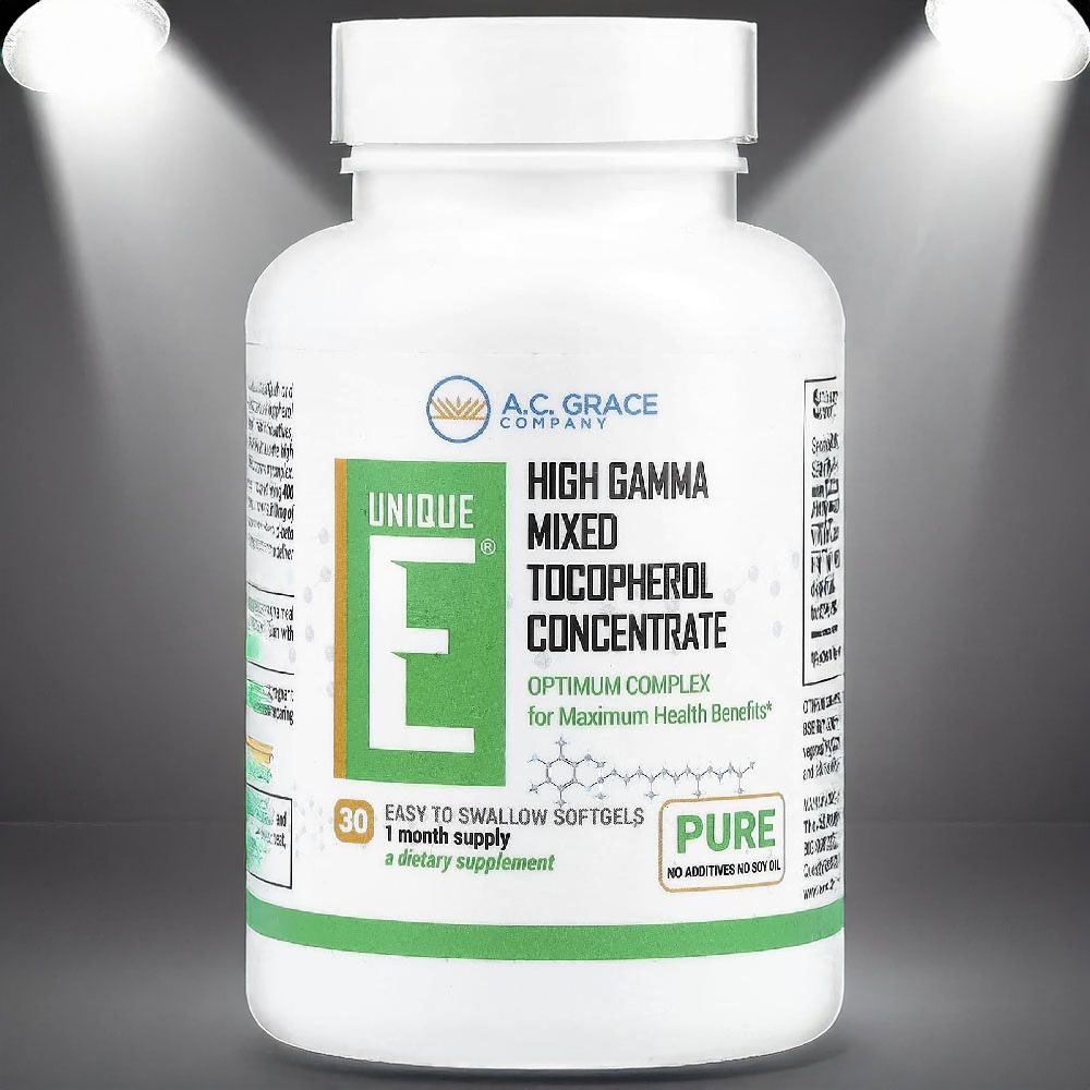 에이씨 그레이스 컴퍼니 <b>비타민 E</b> 알파 토코페롤 미네랄 효능30캡슐