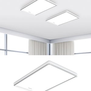 LED 38W 거실등 방등 삼성 고효율 프리미엄 직사각 슬림엣지 인테리어 거실 방 전등