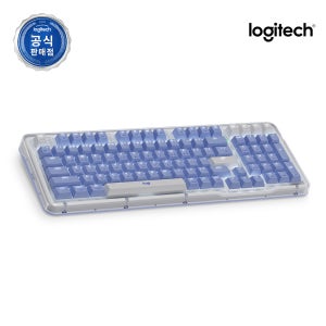 로지텍 ALTO KEYS K98M 블루투스 무선 가스켓 기계식 키보드 라일락, 마블축