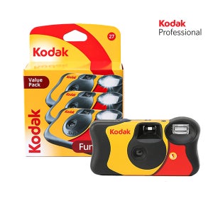 코닥 일회용 플래쉬 카메라 펀세이버 27 벨류팩 3pack (3개입)